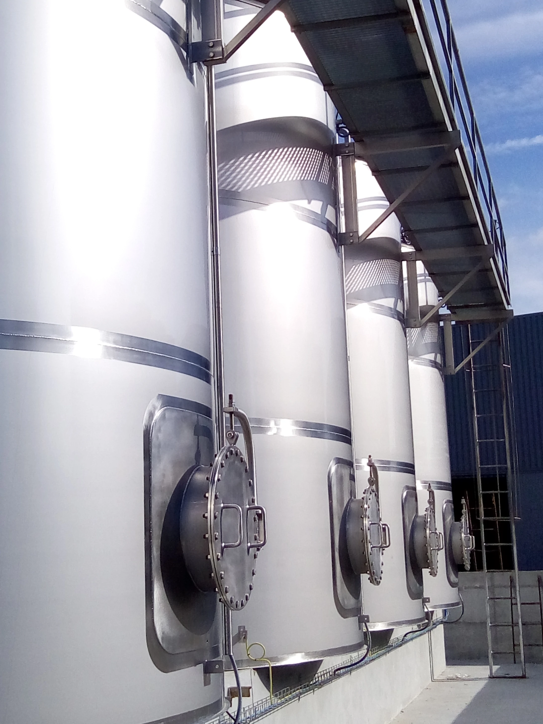 BTL Storage tanks in stainless steel – Chemical Industry – Natural resins